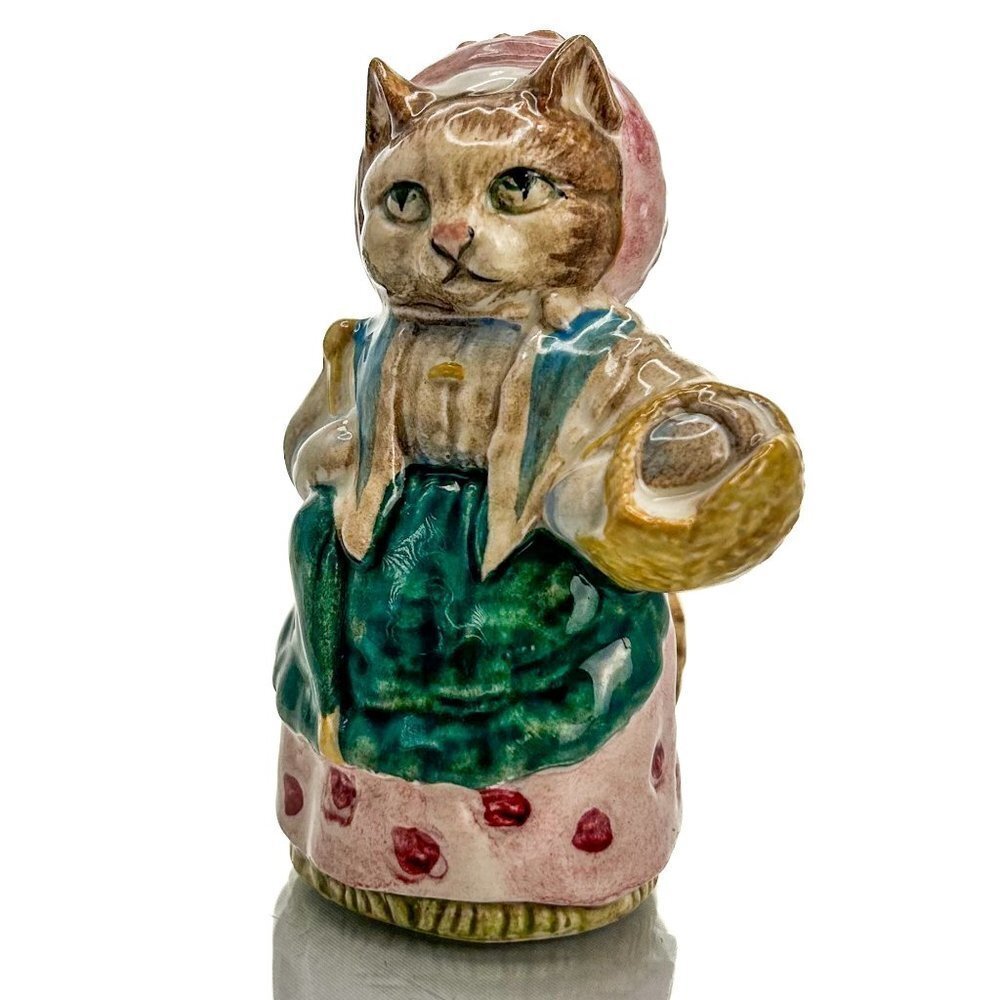 Beswick Beatrix Potters Porcelain Figurines | Cousin Rigby | BP3a | Collectible!